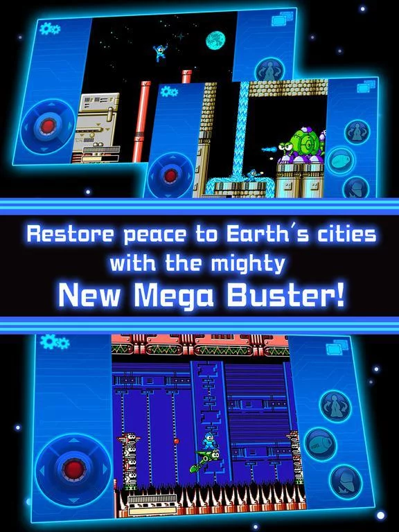Изображение игры: MEGA MAN 4 MOBILE