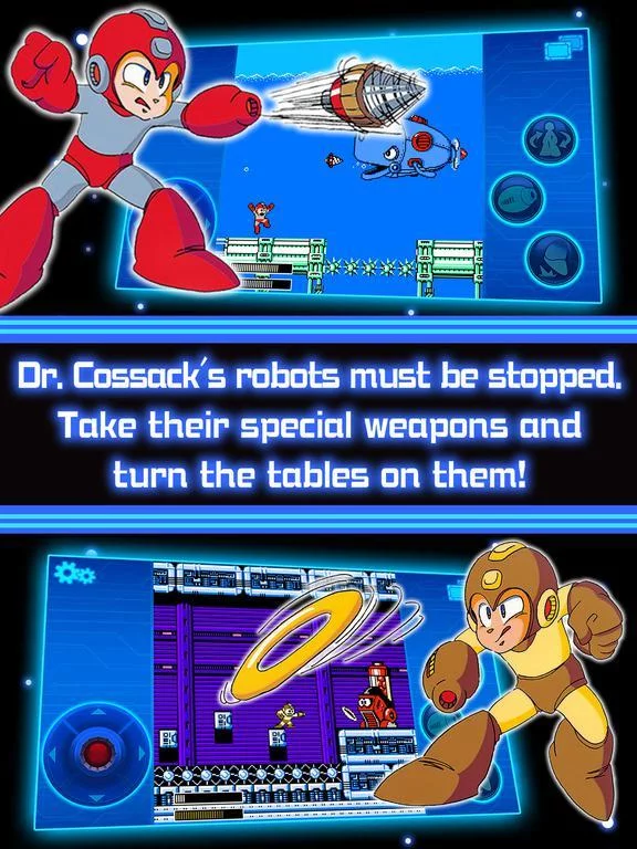 Изображение игры: MEGA MAN 4 MOBILE