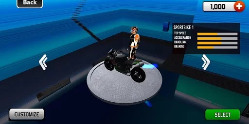 Изображение игры: Bike Race