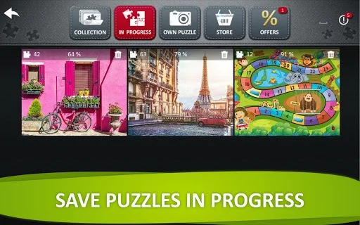 Изображение игры: Jigsaw Puzzle Collection HD - puzzles for adults