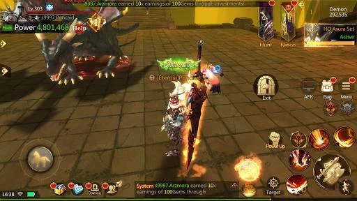 Изображение игры: Brave Blades: Discord War 3D Action Fantasy MMORPG