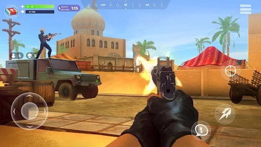 Изображение игры: FightNight Battle Royale: FPS Shooter