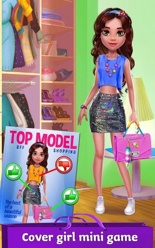 Изображение игры: BFF Shopping Spree👭 - Shop With Your Best Friend!