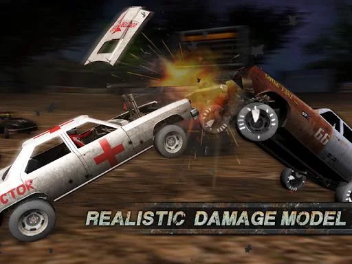 Изображение игры: Demolition Derby: Crash Racing