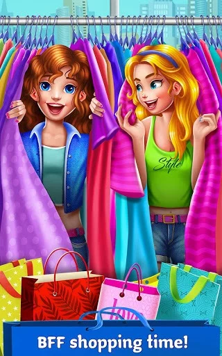 Изображение игры: BFF Shopping Spree👭 - Shop With Your Best Friend!