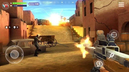 Изображение игры: FightNight Battle Royale: FPS Shooter