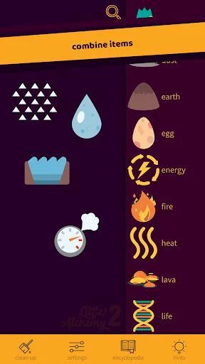 Изображение игры: Little Alchemy 2
