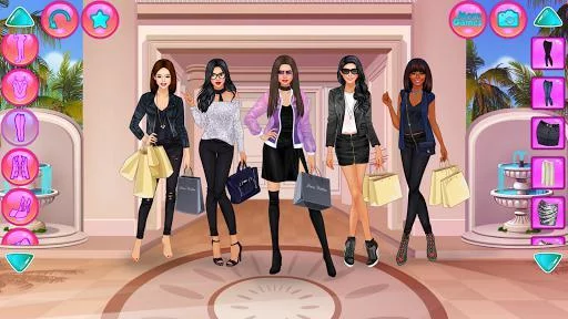 Изображение игры: Girl Squad Fashion - BFF Fashionista Dress Up