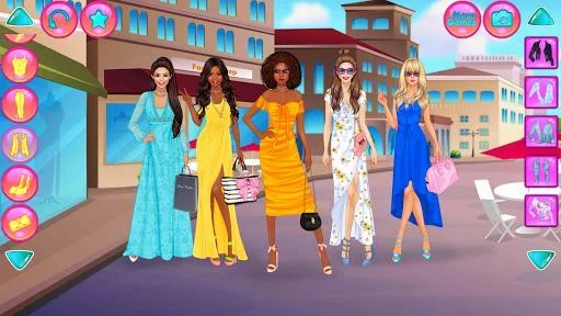 Изображение игры: Girl Squad Fashion - BFF Fashionista Dress Up