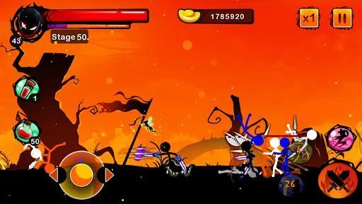 Изображение игры: Stickman Ghost: Ninja Warrior Action Offline Game