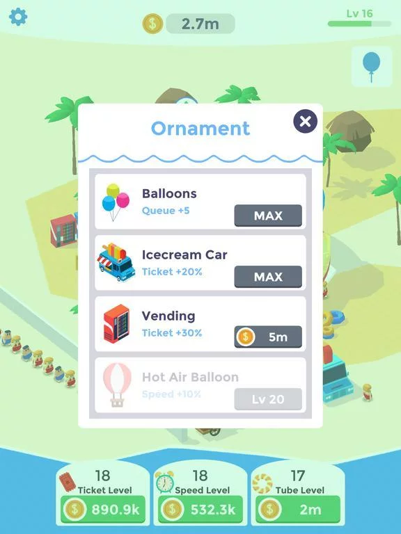 Изображение игры: Idle Aqua Park