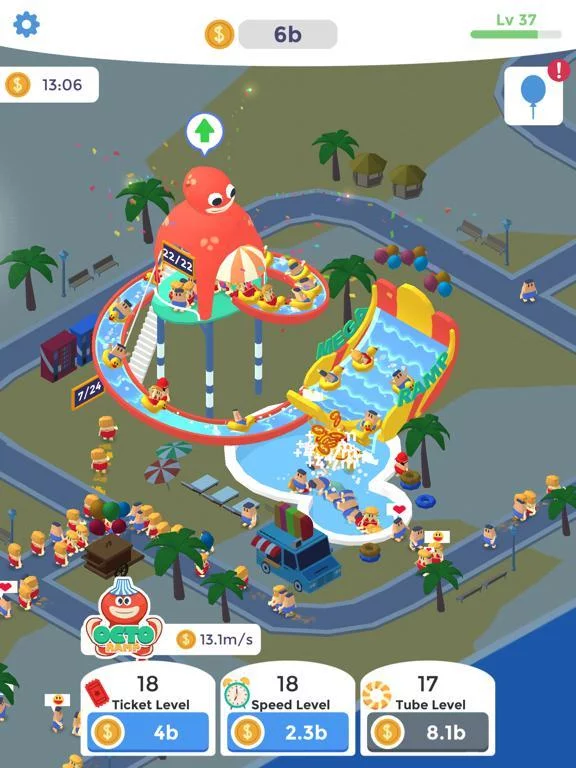 Изображение игры: Idle Aqua Park