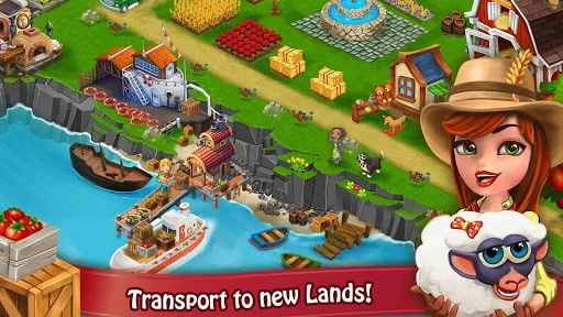 Изображение игры: Farm Day Village Farming: Offline Games