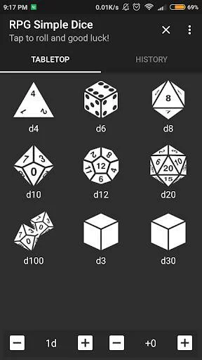 Изображение игры: RPG Simple Dice