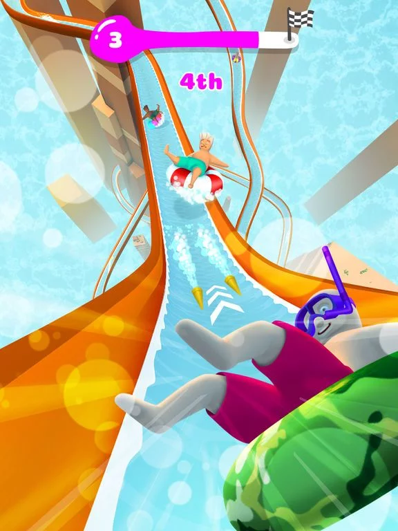Изображение игры: Slippery Slides