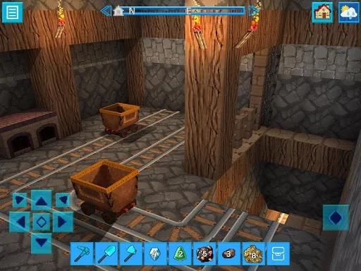 Изображение игры: AdventureCraft: 3D Block Building & Survival Craft