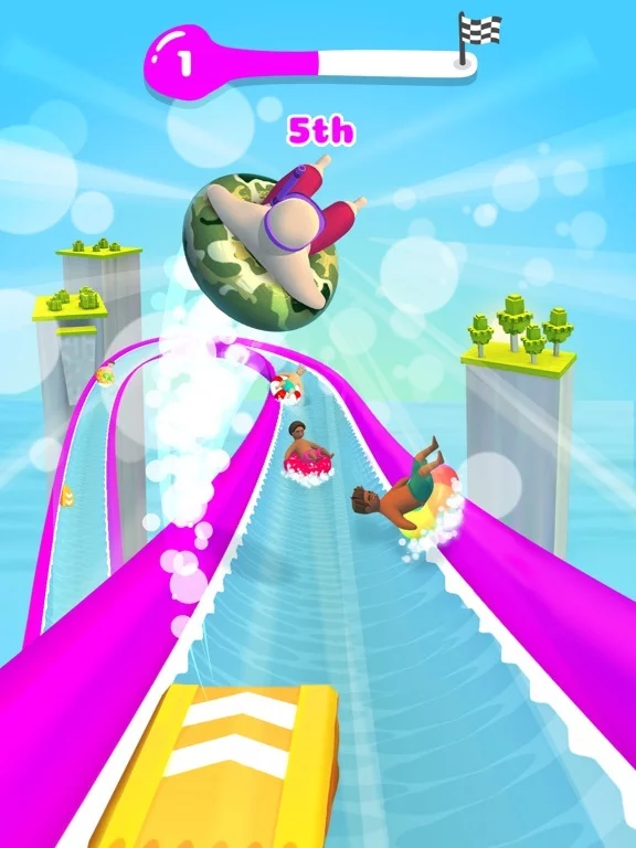 Изображение игры: Slippery Slides