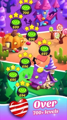 Изображение игры: Gummy Candy Blast - Free Match 3 Puzzle Game
