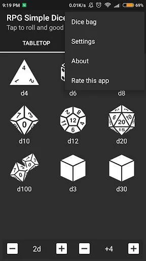 Изображение игры: RPG Simple Dice