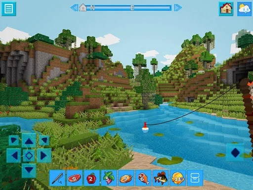 Изображение игры: AdventureCraft: 3D Block Building & Survival Craft