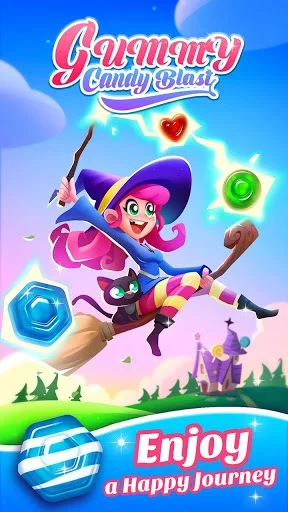 Изображение игры: Gummy Candy Blast - Free Match 3 Puzzle Game