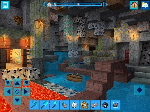 Изображение игры: AdventureCraft: 3D Block Building & Survival Craft