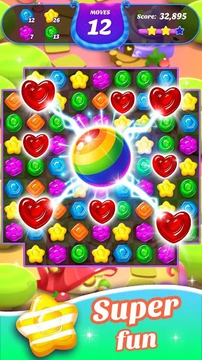 Изображение игры: Gummy Candy Blast - Free Match 3 Puzzle Game