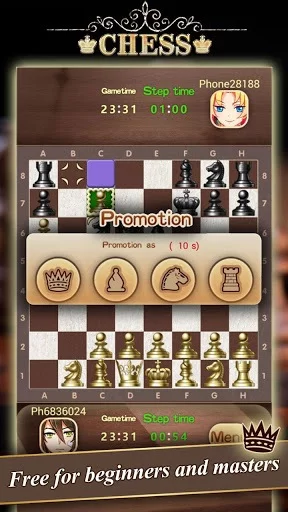 Изображение игры: Chess Kingdom: Free Online for Beginners/Masters