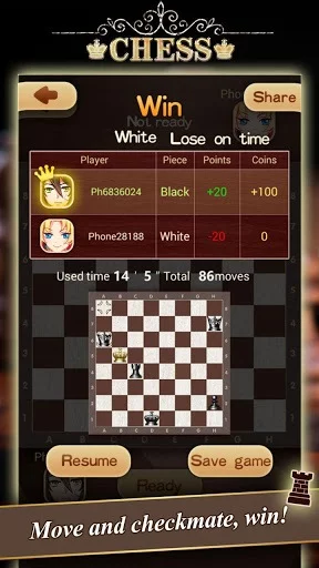 Изображение игры: Chess Kingdom: Free Online for Beginners/Masters