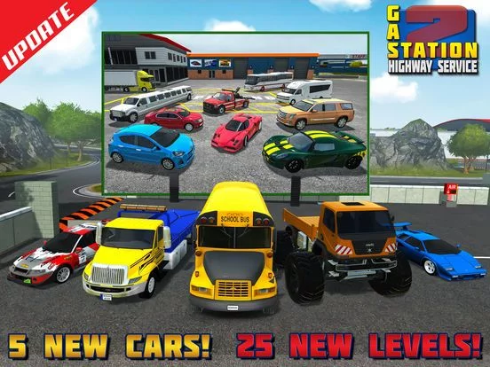 Изображение игры: Gas Station 2: Highway Service