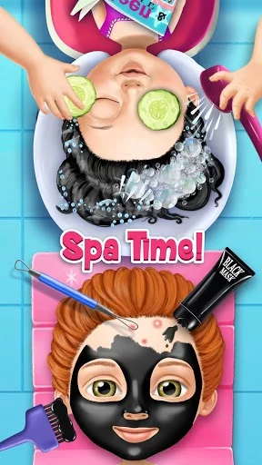 Изображение игры: Sweet Baby Girl Beauty Salon 3 - Hair, Nails & Spa