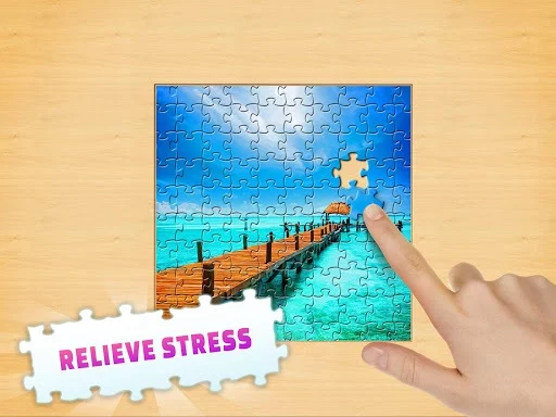 Изображение игры: Jigsaw Puzzle: Create Pictures with Wood Pieces