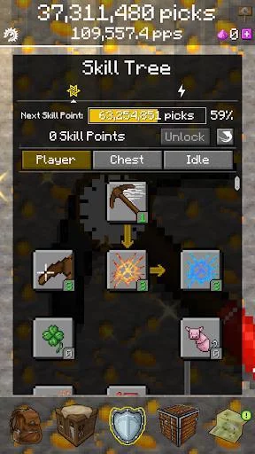 Изображение игры: PickCrafter - Idle Craft Game