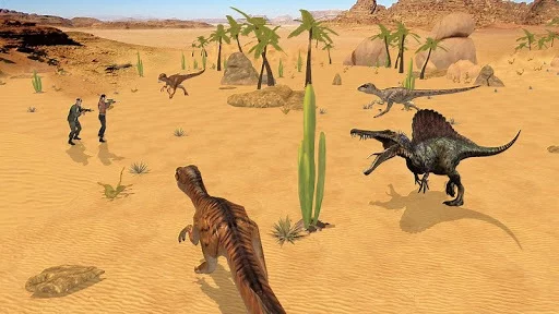 Изображение игры: Dinosaur Hunt 2018