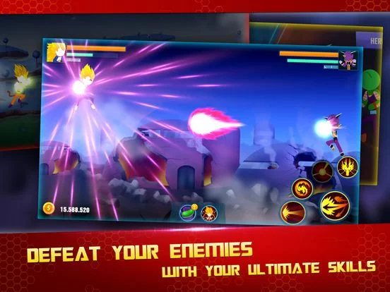 Изображение игры: Stick Z: Super Dragon Fight