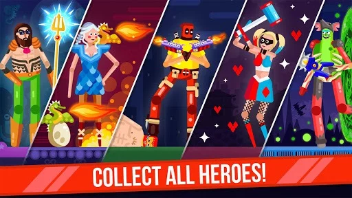 Изображение игры: Ragdoll Rage: Heroes Arena