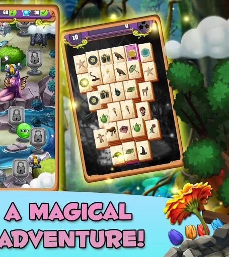 Изображение игры: Mahjong Magic Lands: Fairy King's Quest