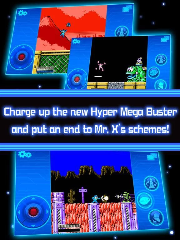 Изображение игры: MEGA MAN 6 MOBILE