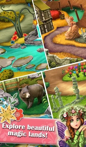 Изображение игры: Mahjong Magic Lands: Fairy King's Quest