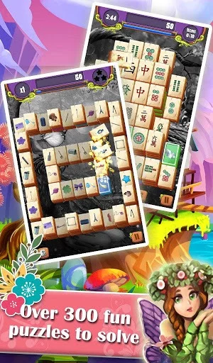 Изображение игры: Mahjong Magic Lands: Fairy King's Quest