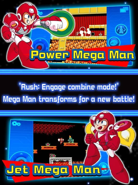 Изображение игры: MEGA MAN 6 MOBILE