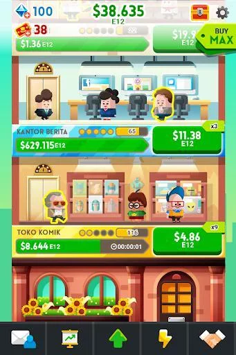 Изображение игры: Cash, Inc. Money Clicker Game & Business Adventure