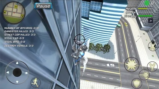 Изображение игры: Crime Angel Superhero - Vegas Air Strike