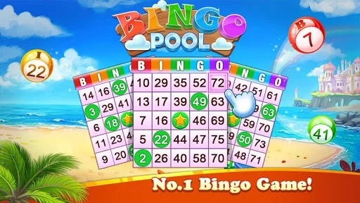 Изображение игры: Bingo Pool - Free Bingo Games Offline,No WiFi Game