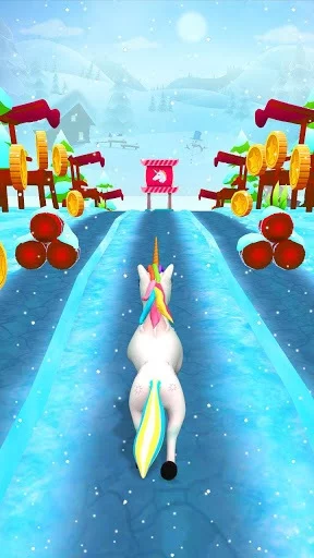 Изображение игры: Unicorn Runner 2019 - Running Game