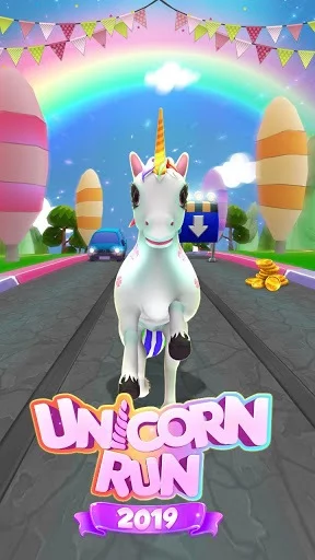 Изображение игры: Unicorn Runner 2019 - Running Game