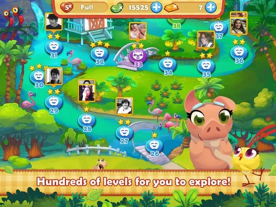 Изображение игры: Farm Heroes Saga