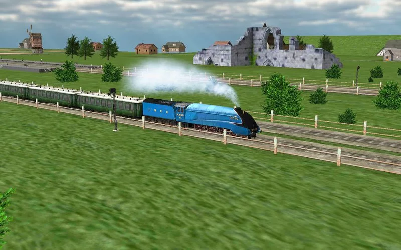 Изображение игры: Train Sim