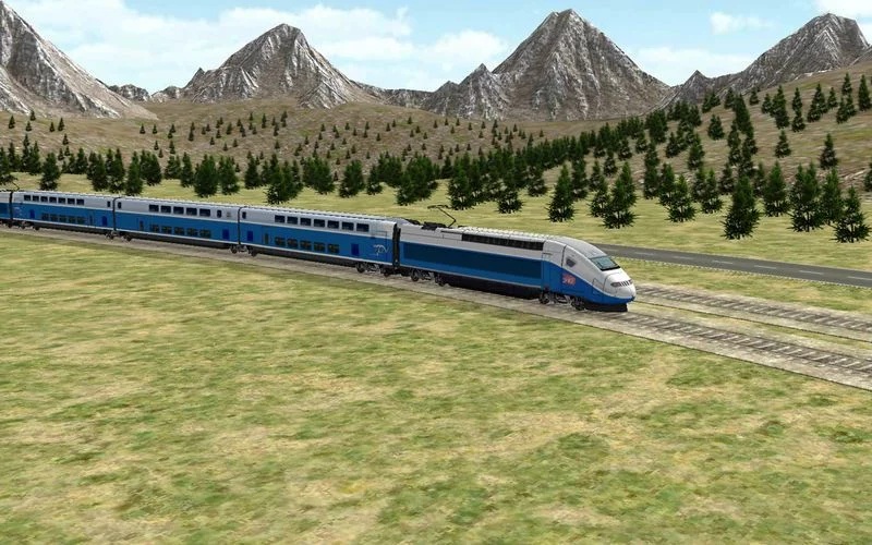 Изображение игры: Train Sim