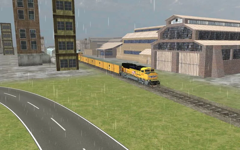 Изображение игры: Train Sim